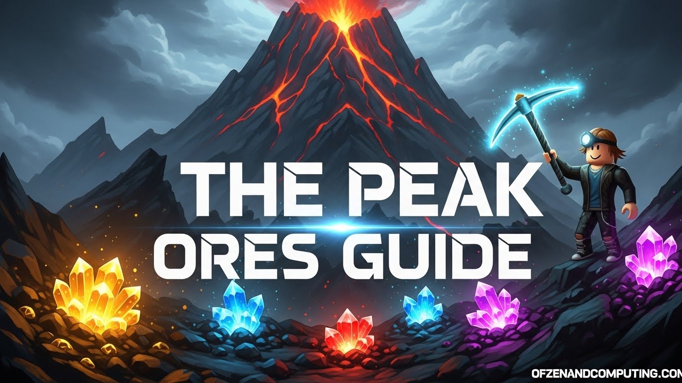 The Peak Ores Guide