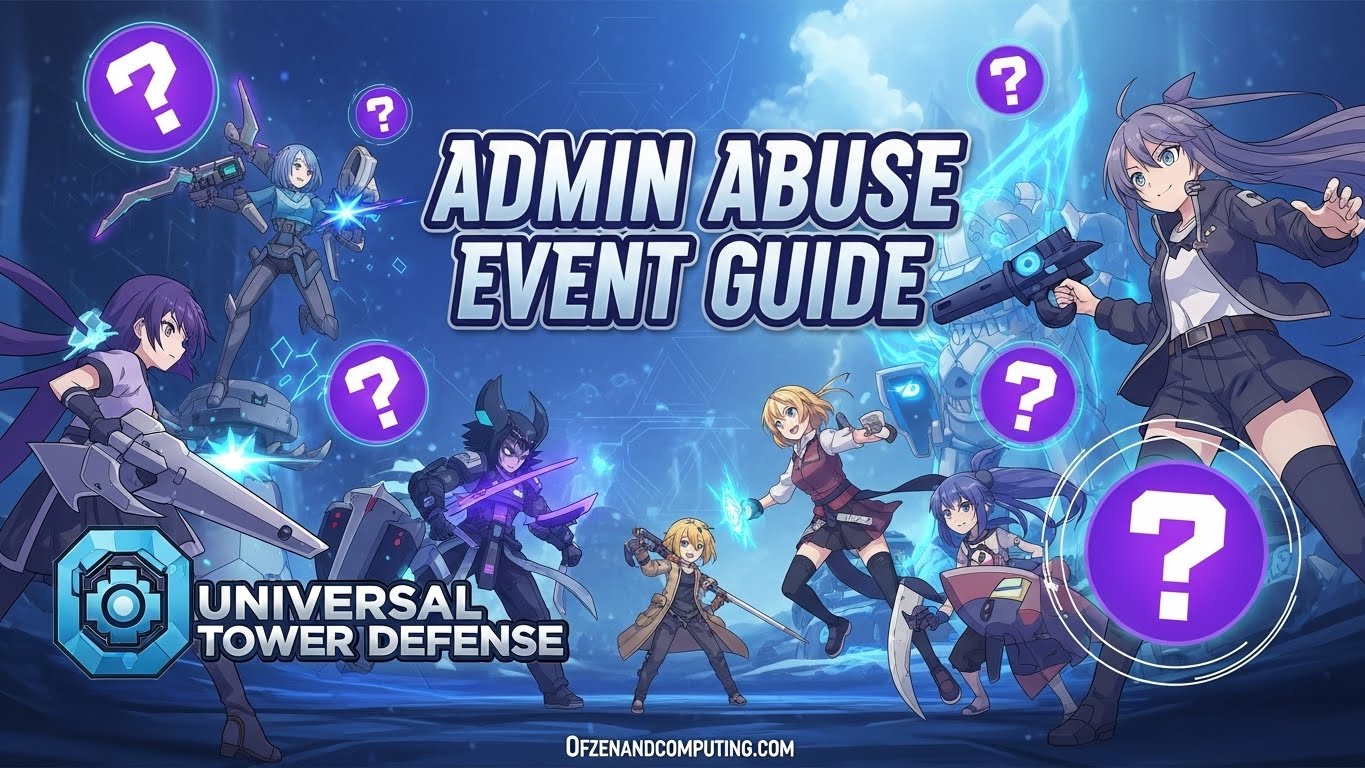 Universal Tower Defense Admin Abuse Event