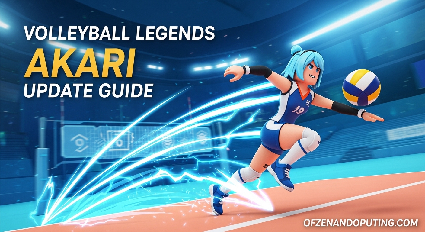 Volleyball Legends Akari Update Guide