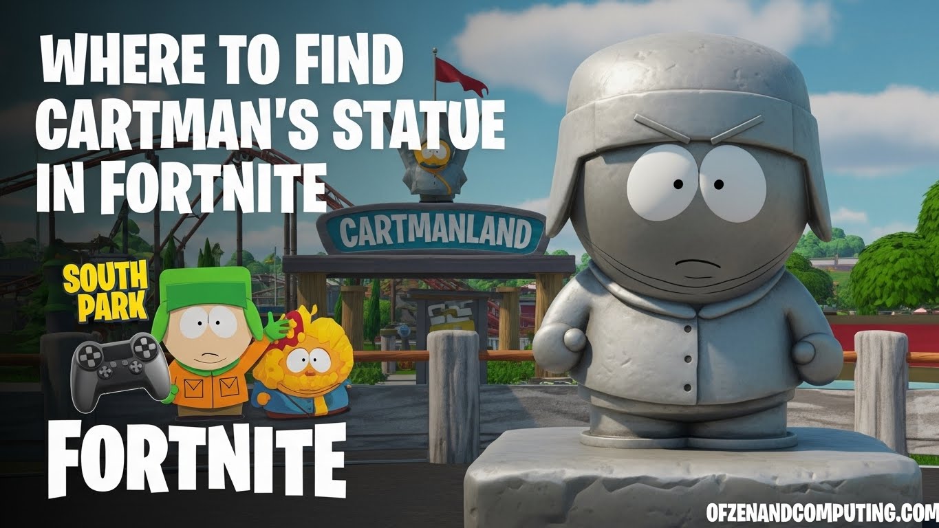 Where to Find Cartman's Statue in Fortnite