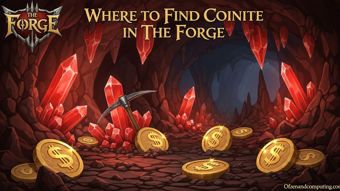 Where to Find Coinite in The Forge