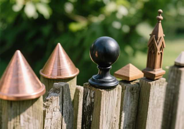 Best Fence Post Caps and Finials - ofzenandcomputing