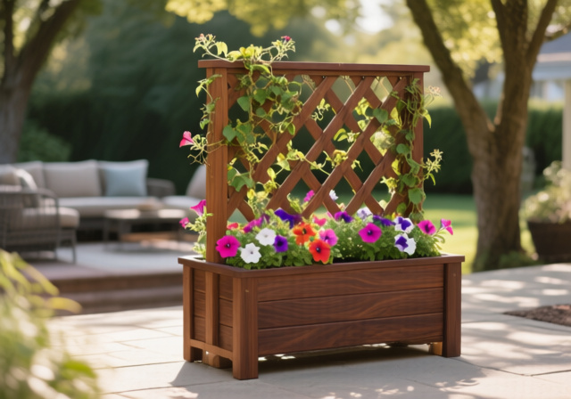 Best Planter Boxes with Trellises: 10 Models Tested - ofzenandcomputing