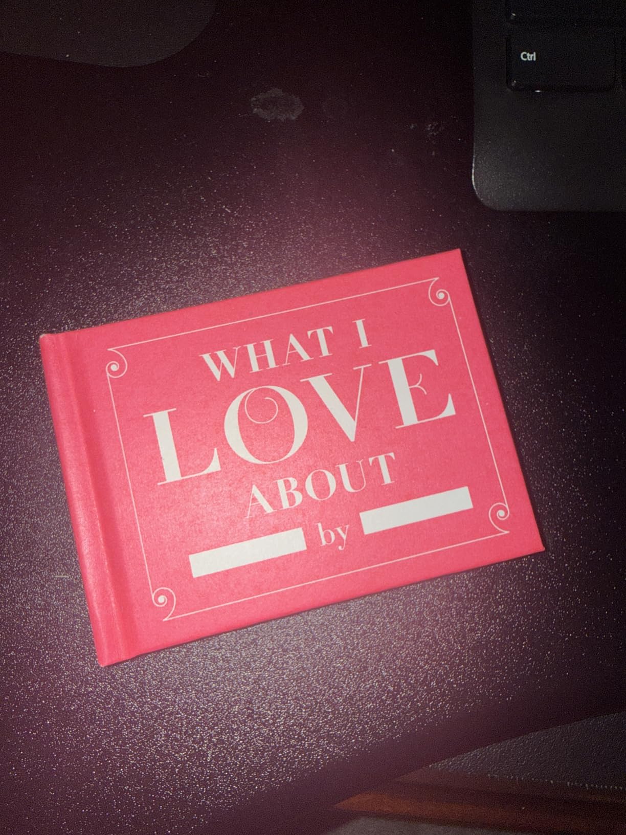 Knock Knock What I Love about You Book Fill in the Love Fill-in-the-Blank Gift Journal, 4.5 x 3.25-Inches Customer Review Knock Knock What I Love about You Book Fill in the Love Fill-in-the-Blank Gift Journal, 4.5 x 3.25-Inches - Customer Photo 1