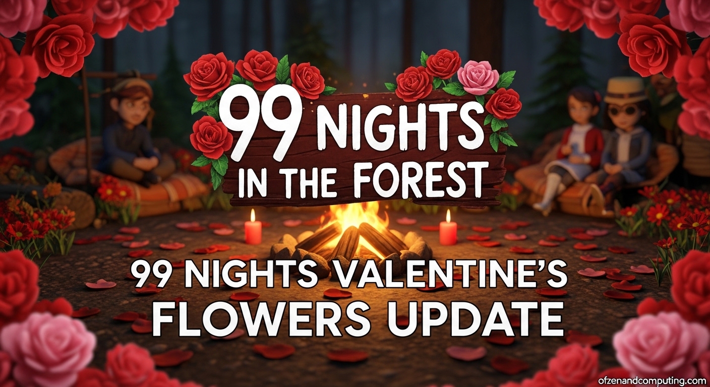 99 Nights in the Forest Valentine's Flowers Update