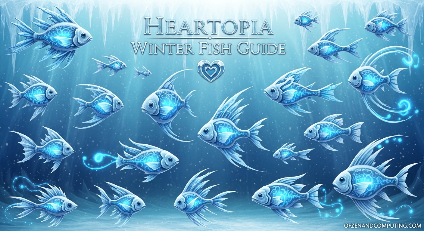 All Heartopia Winter Fish Locations