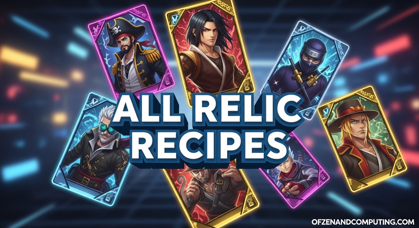 All Relic Recipes