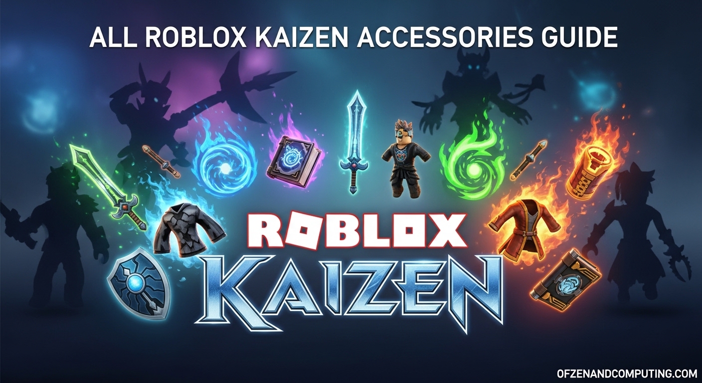 All Roblox Kaizen Accessories Guide