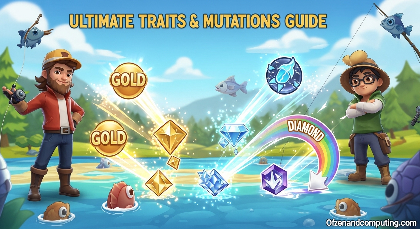 All Traits & Mutations My Fishing Brainrots