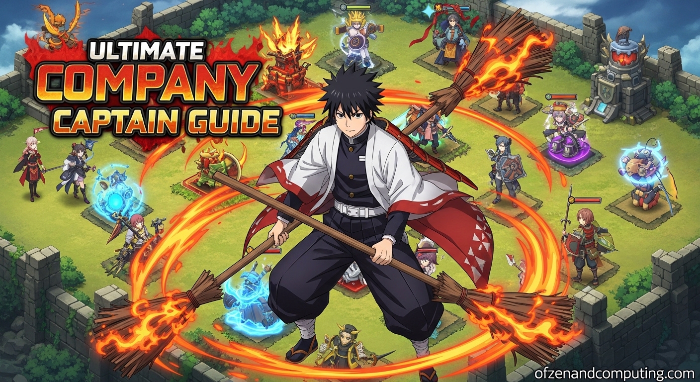 Anime Vanguards Company Captain Guide