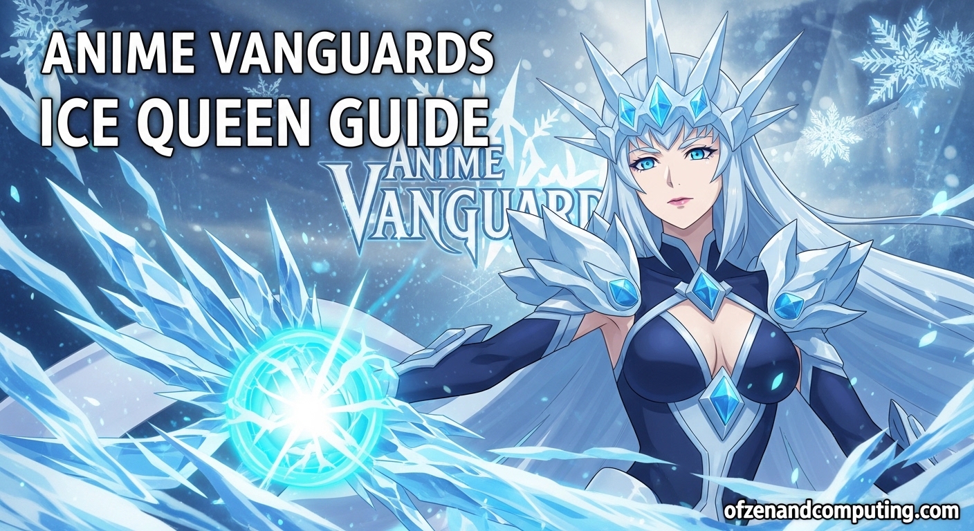 Anime Vanguards Ice Queen