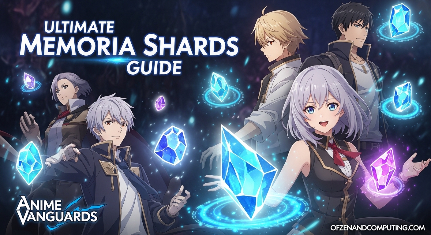 Anime Vanguards Memoria Shards