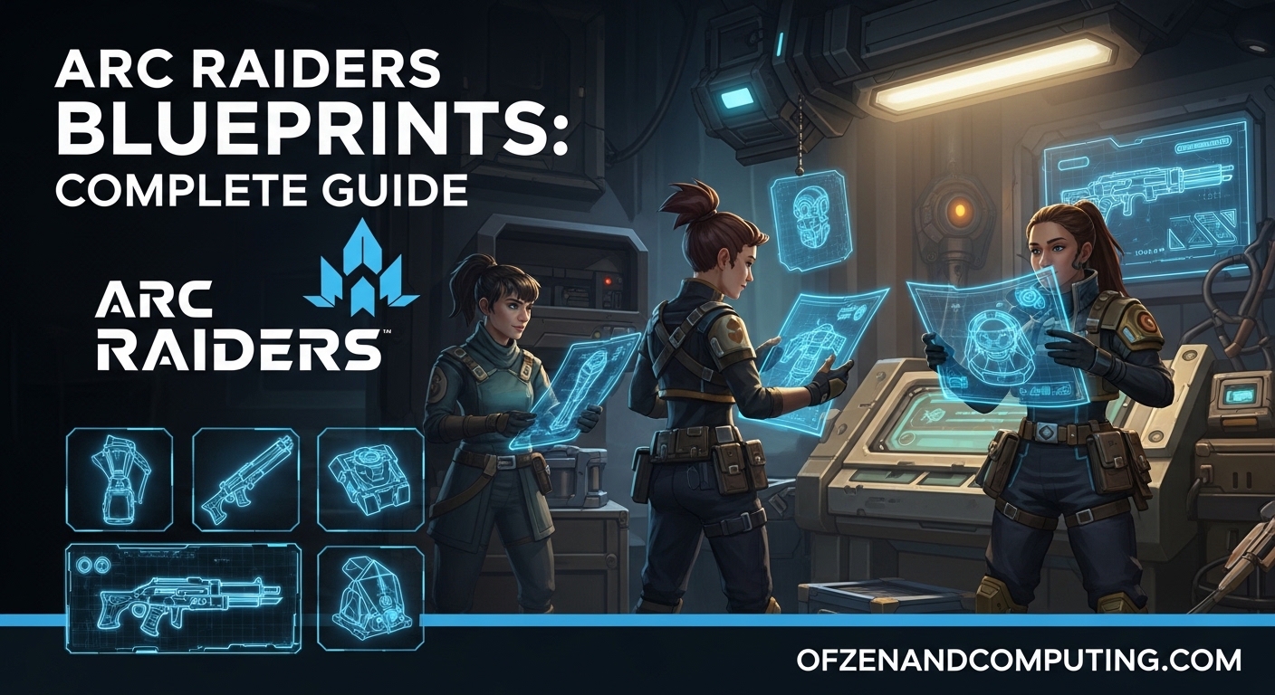 Arc Raiders Blueprints Guide