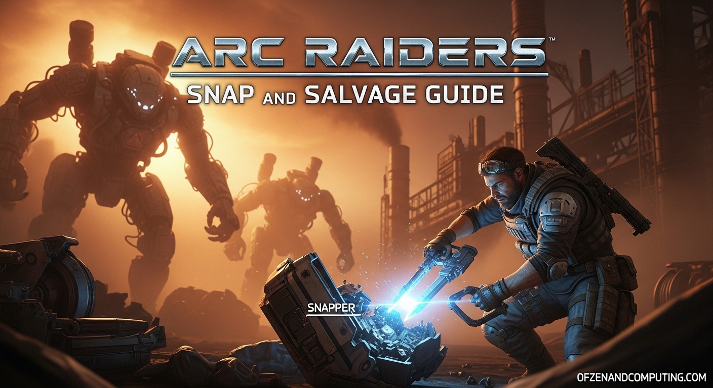 Arc Raiders Snap & Salvage