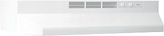 Broan-NuTone 413001 Non-Ducted Ductless Range Hood, 30 Inch Under-Cabinet Range Hood with Aluminum Grease Filter - Broan-NuTone