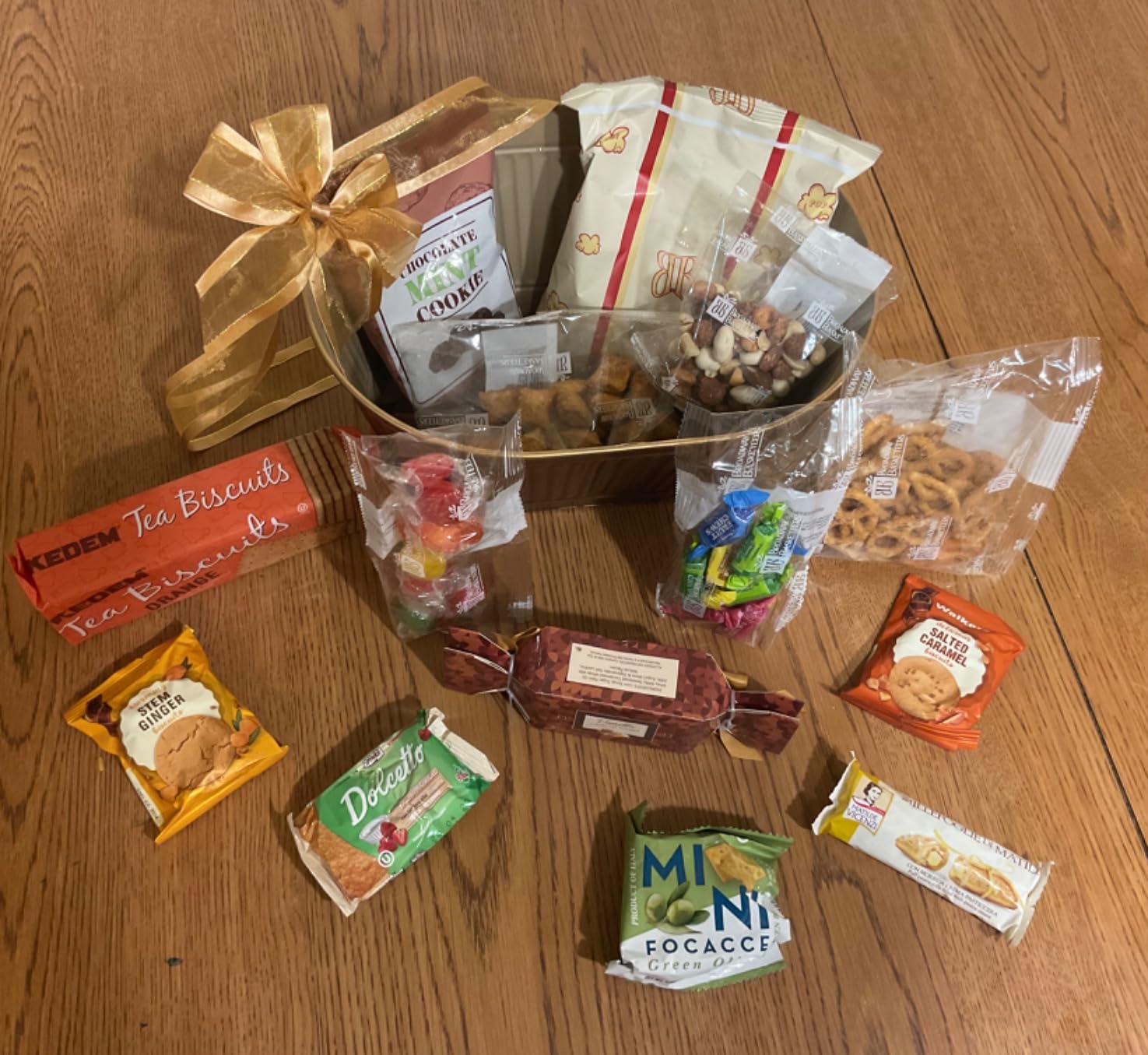 Broadway Basketeers Gourmet Valentines Gift Basket for Women, Men, Families, Teacher, College, Appreciation, Thank You, Birthday, Corporate, Get Well, Sympathy Chocolate Baskets - Customer Photo 2