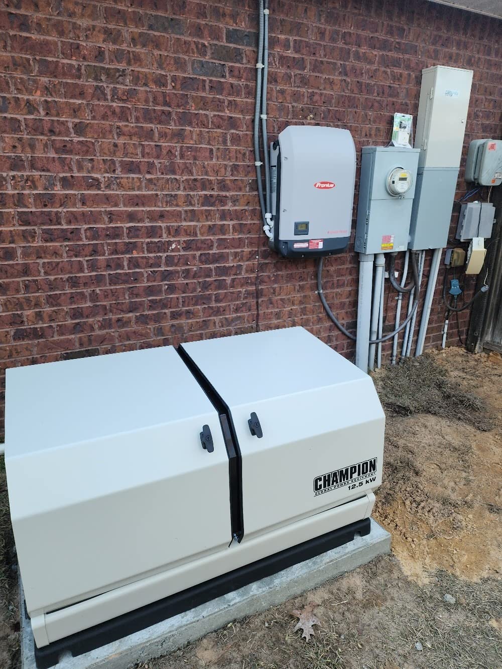 Champion Power Equipment 100177 8.5-kW Home Standby Generator with 50-Amp Outdoor-Rated Automatic Transfer Switch customer photo 2