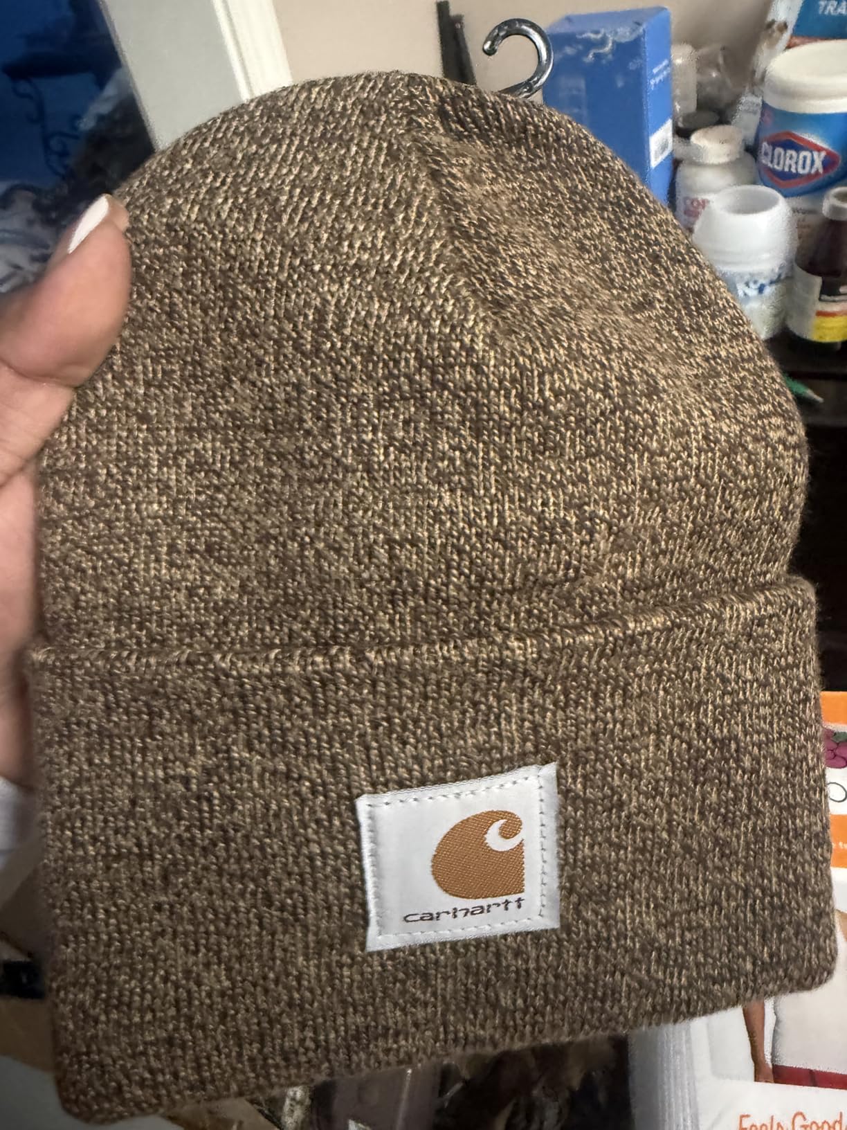 Carhartt Men's Knit Cuffed Beanie Customer Review Carhartt Men's Knit Cuffed Beanie - Customer Photo 1