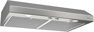 Broan-NuTone BCSD130SS Glacier Series Range Hood, 30 Inch Stainless Steel Under Cabinet Hood with 300 CFM - Broan-NuTone