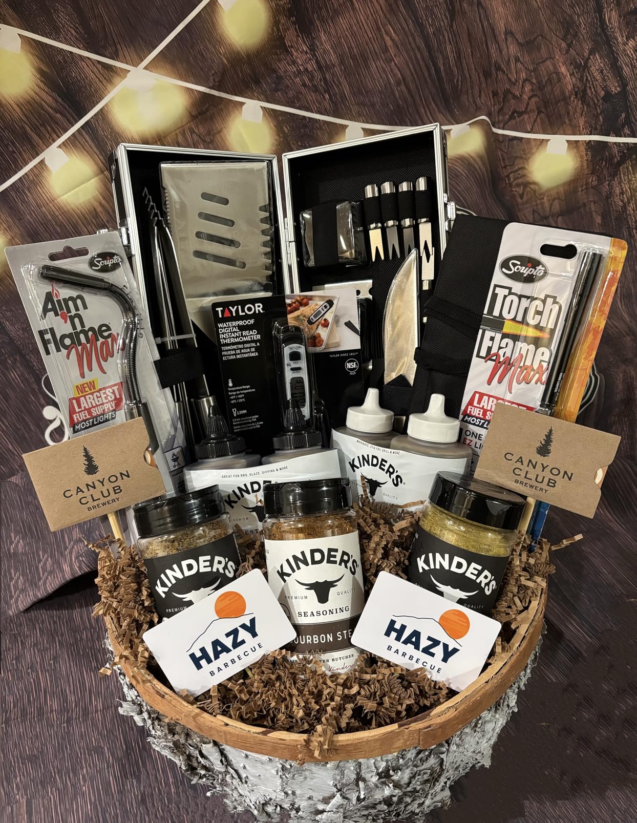 Kaluns BBQ Accessories Grill Tools, Mens Valentines Day Gifts for Him, Heavy Duty Stainless Steel Barbecue Grill Accessories for Outdoor Grill with Aluminum Case and Apron, Grilling Gifts for Men Dad - Customer Photo 1