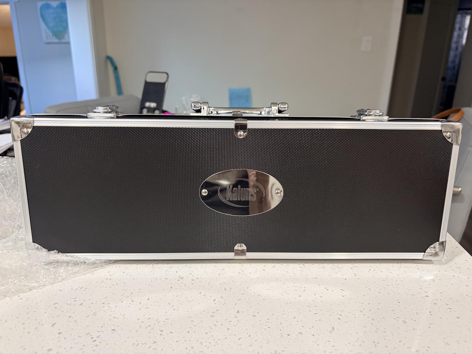 Kaluns BBQ Accessories Grill Tools, Mens Valentines Day Gifts for Him, Heavy Duty Stainless Steel Barbecue Grill Accessories for Outdoor Grill with Aluminum Case and Apron, Grilling Gifts for Men Dad - Customer Photo 2