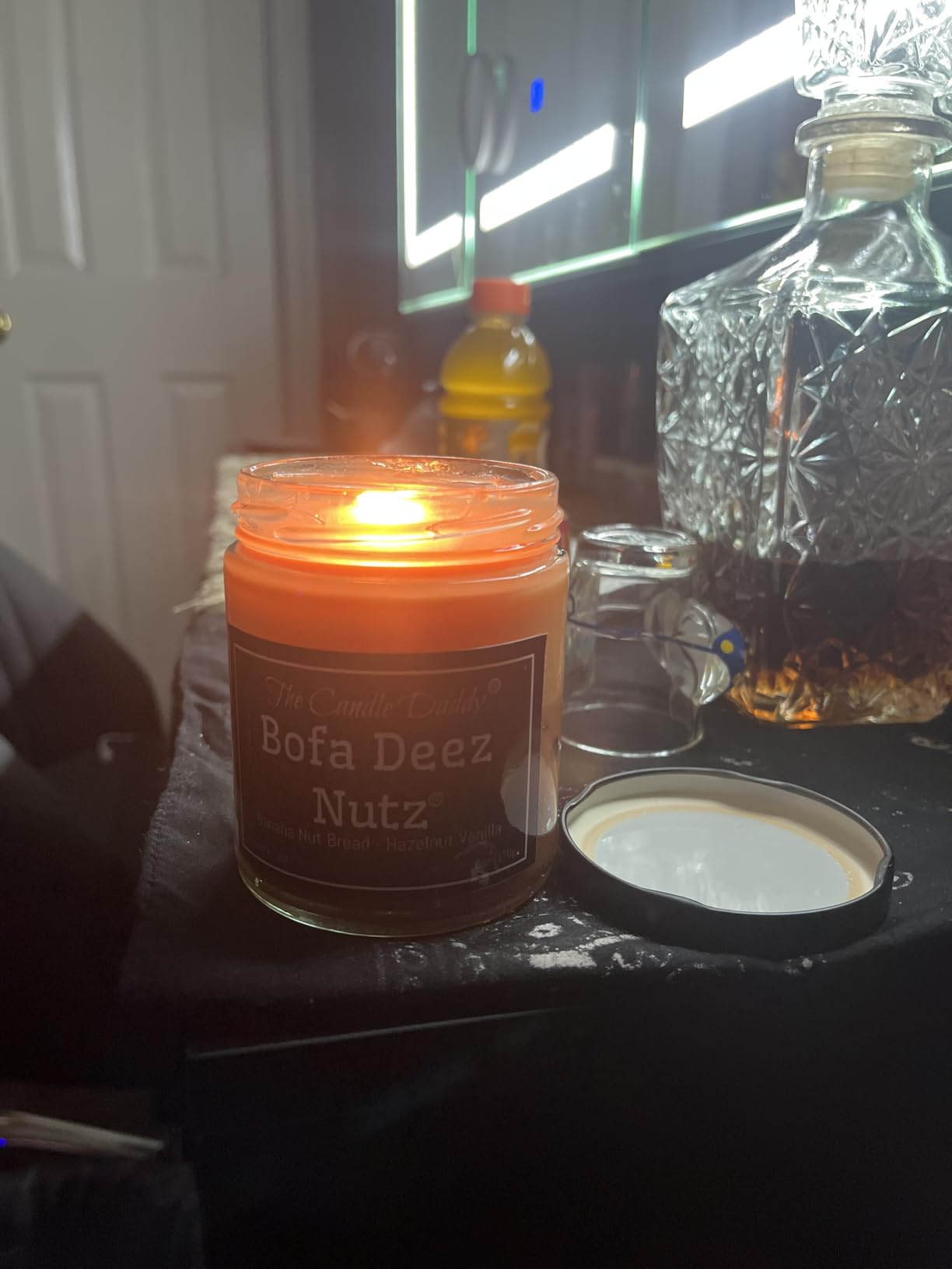 Bofa Deez Nutz- Funny Scented Candle- Double Pour- 6 Ounce- 40 Hour Burn Time - Customer Photo 1
