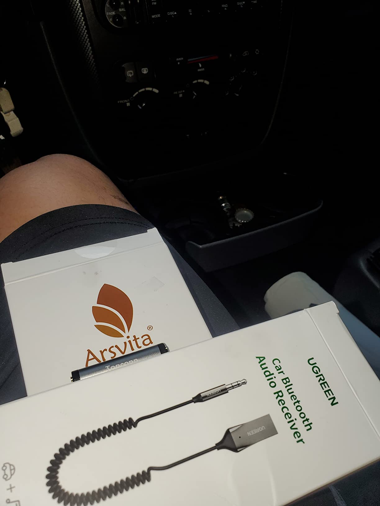 arsvita Car Audio Cassette to Aux Adapter, 3.5 MM Auxillary Cable Tape Adapter customer photo 1