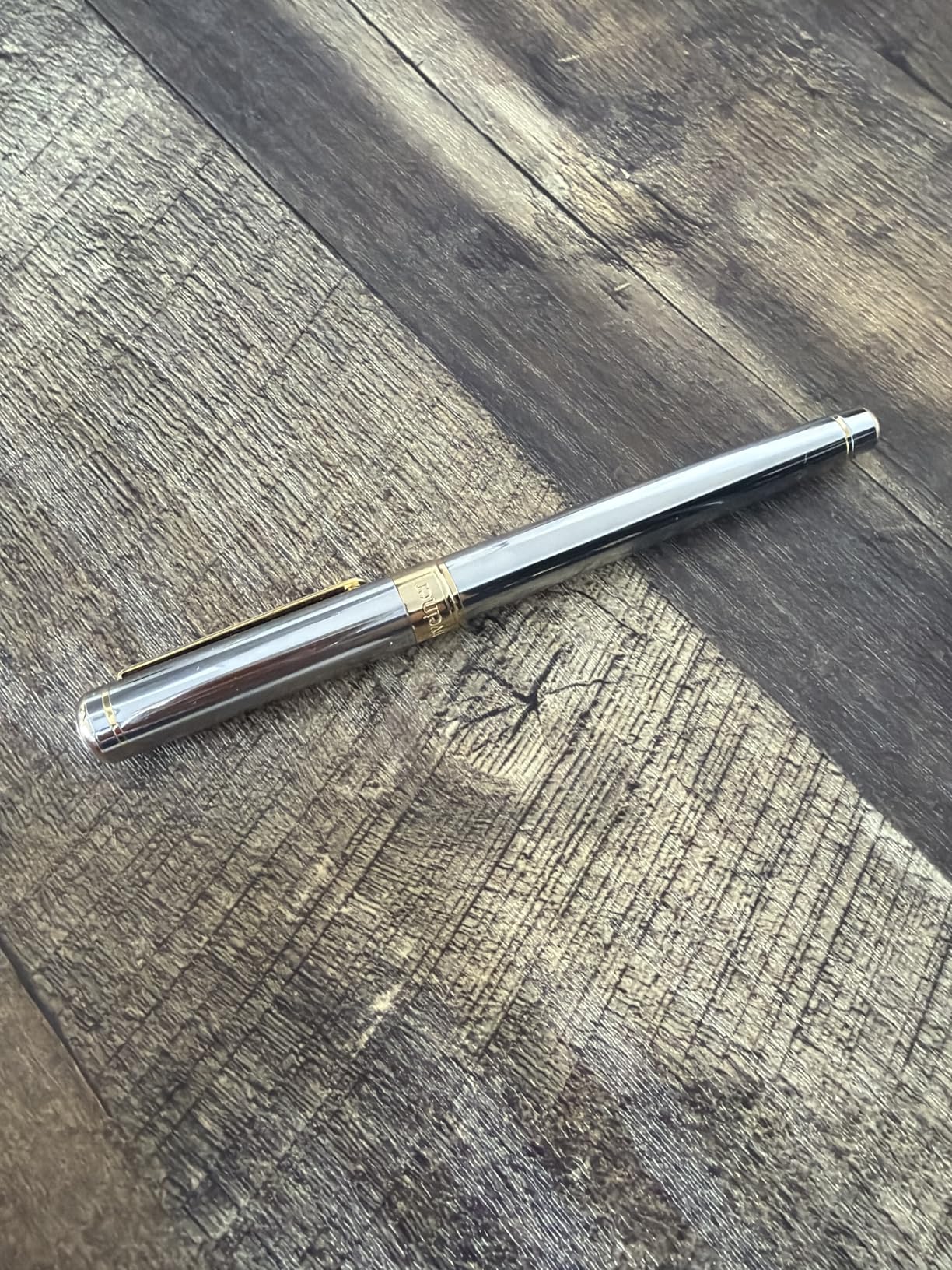 Scriveiner Black Lacquer Rollerball Pen - Stunning Luxury Pen, Real Gold Plating, Schmidt Ink Refill, Best Roller Ball Gift Set for Men & Women, Professional, Executive Office, Nice Pens - Customer Photo 2