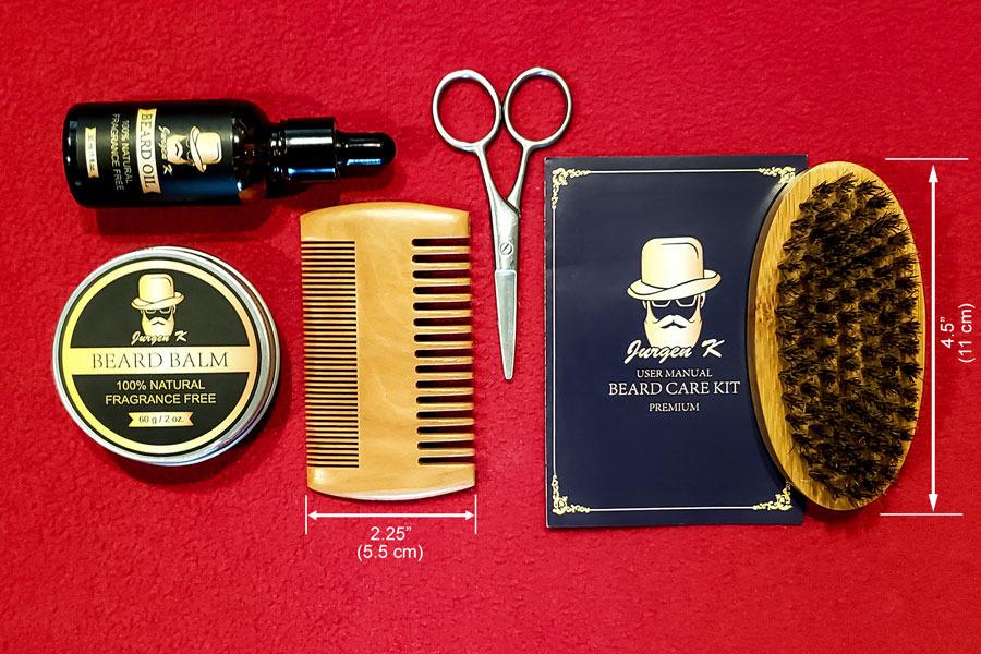 Jurgen K Valentines Day Gifts for Him, Beard Kit for Men's Daily Grooming, Moisturize & Soften Facial Hair, Men's Self Care Set, Anniversary | Birthday Gifts for Men Husband Boyfriend Dad Son - Customer Photo 3