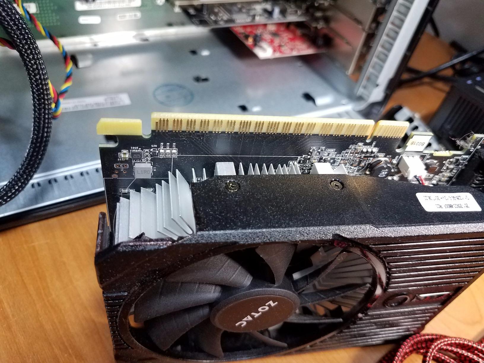 ZOTAC Gaming GeForce GTX 1660 Super 6GB GDDR6 192-bit Gaming Graphics Card, Super Compact, ZT-T16620F-10L customer photo 1