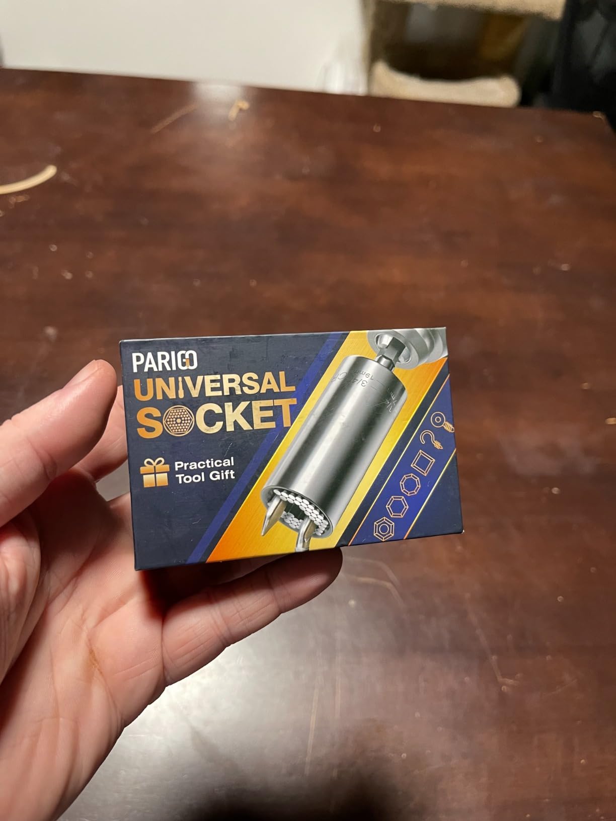 Valentines Day Gifts for Him Husband Her Boyfriend Super Universal Socket Tools Gifts for Men, Grip Set with Power Drill Adapter Cool Stuff Gadgets Ideas Gifts for Dad Valentines Day Gifts Basket - Customer Photo 2