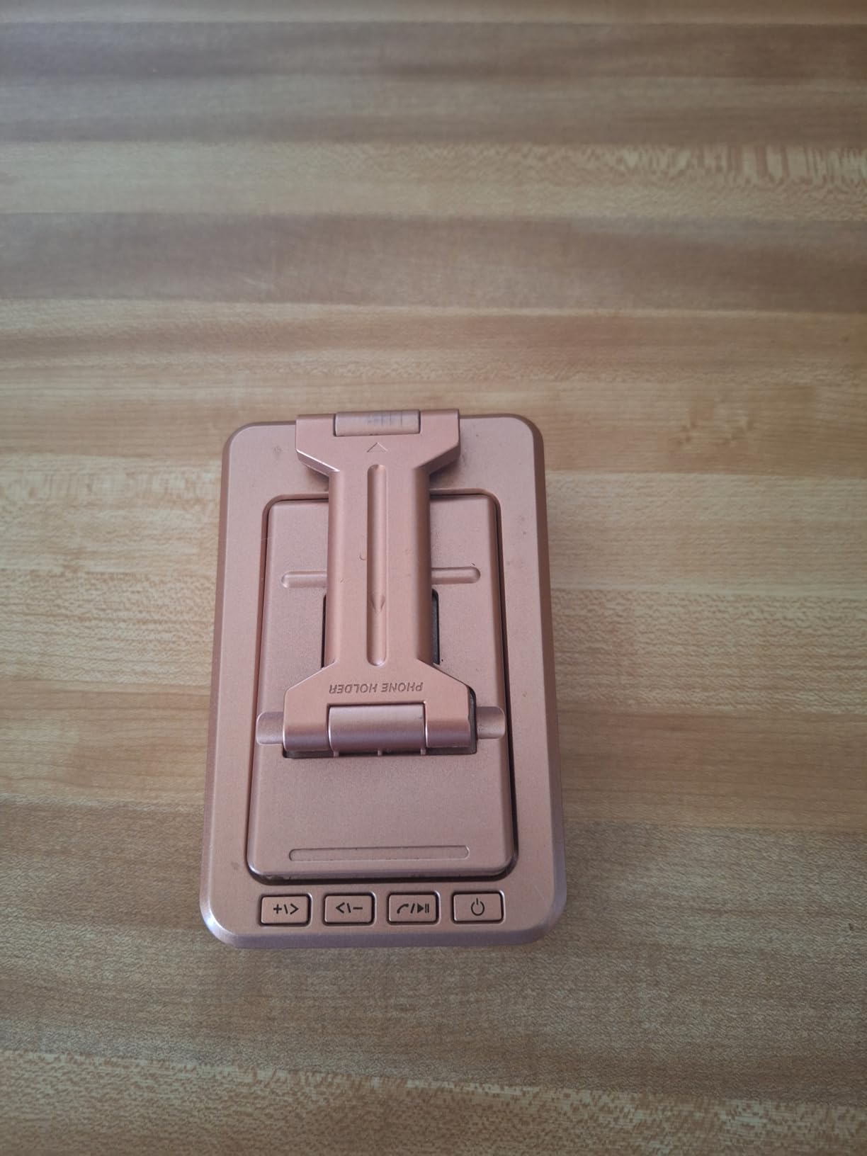 Cell Phone Stand with Wireless Bluetooth Speaker and Anti-Slip Base HD Surround Sound Perfect for Home and Outdoors with Bluetooth Speaker for Desk Compatible with iPhone/ipad/Samsung Galaxy - Customer Photo 2