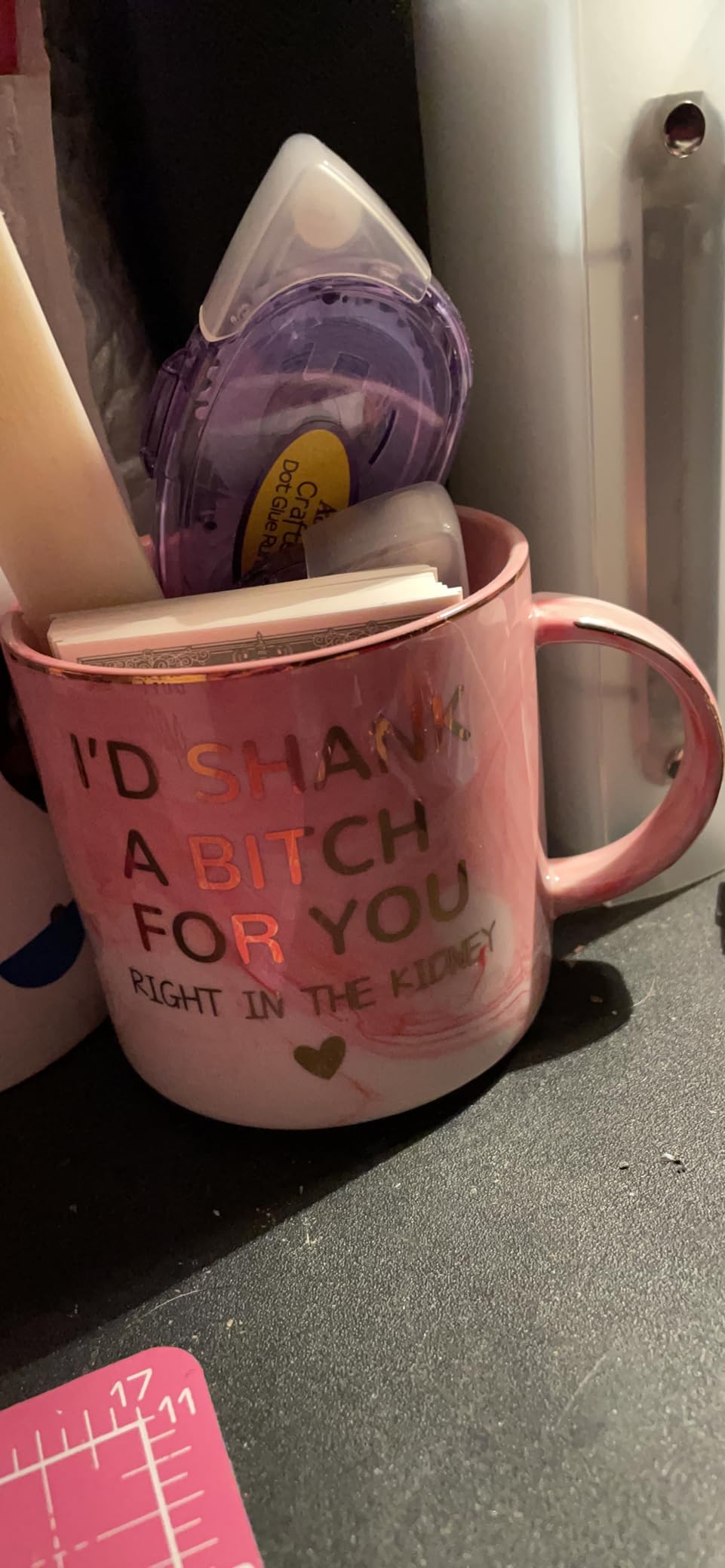 Valentines Galentines Day Gifts for Her - 12oz Funny Coffee Mug for Best Friend Girlfriend Besties BFF Mom Grandma Wife Sister Gifts from Sister Valentine's Birthday Mothers Day Present for Mom Women - Customer Photo 2