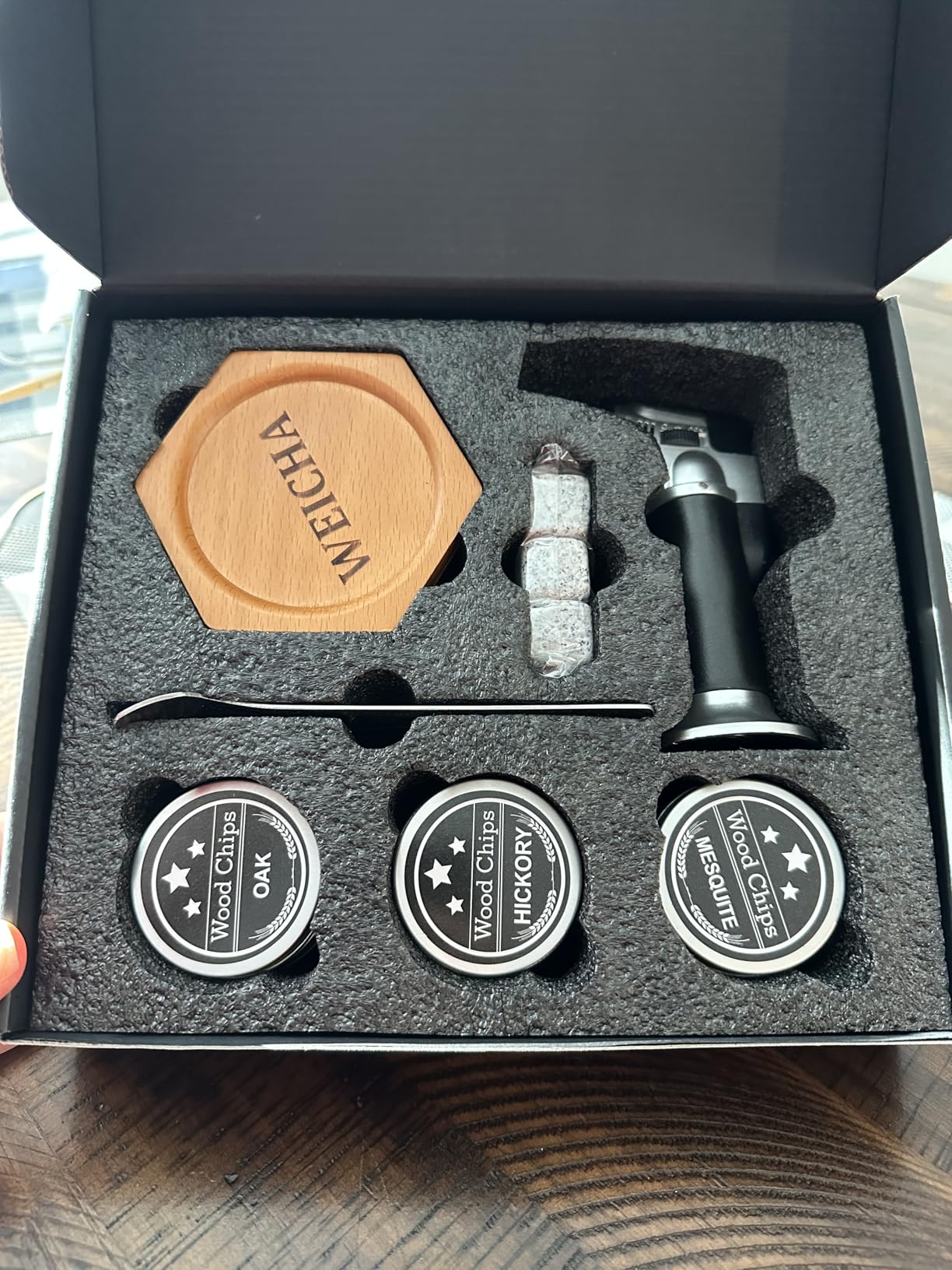 Bourbon Whiskey Gifts for Men - Fun Cocktail Smoker Kit with Torch, Birthday Anniversary Unique Gifts for Husband Dad, Cool Smoked Bourbon Kit, Mens Valentines Day Gifts for him - Customer Photo 1