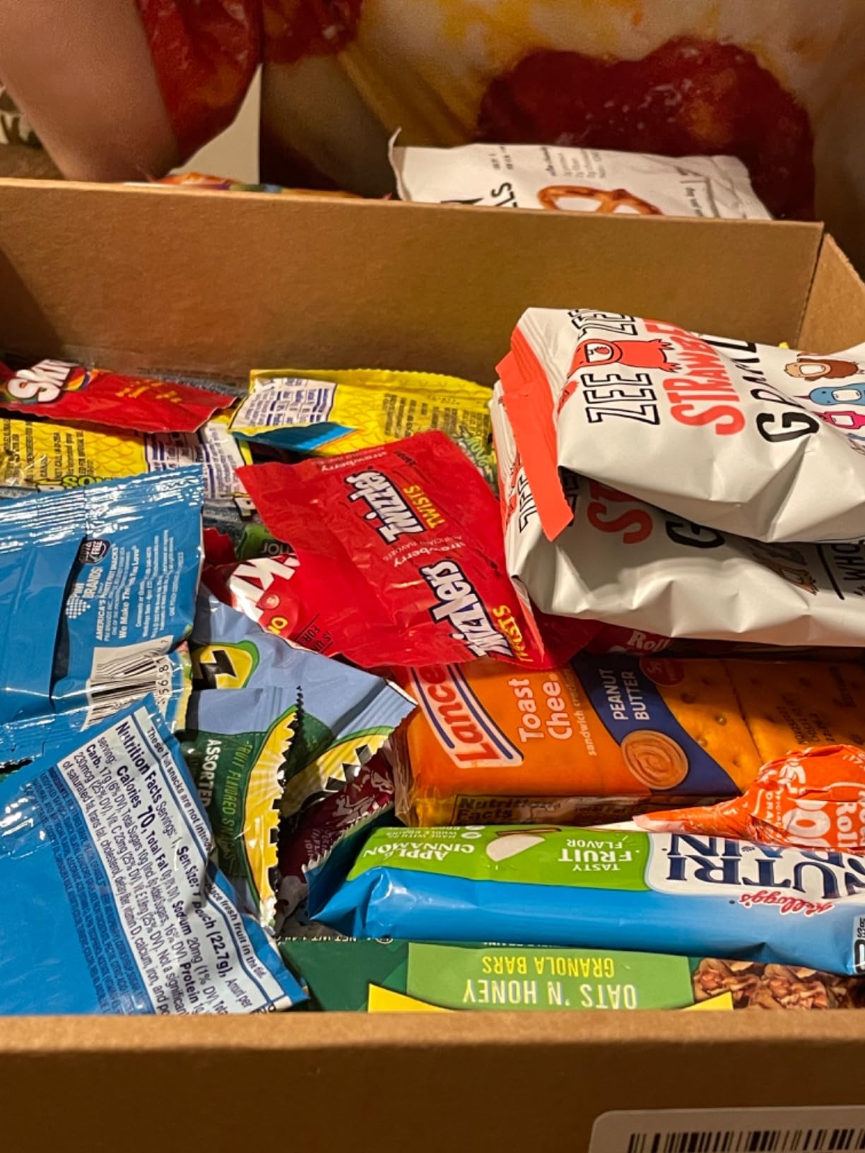 CRAVEBOX Snacks Box Variety Pack Care Package (65 Count) Valentines Treats Gift Basket Adults Kids Grandkids Guys Girls Women Men Boyfriend Birthday Cookies Chips College Student Office School - Customer Photo 1