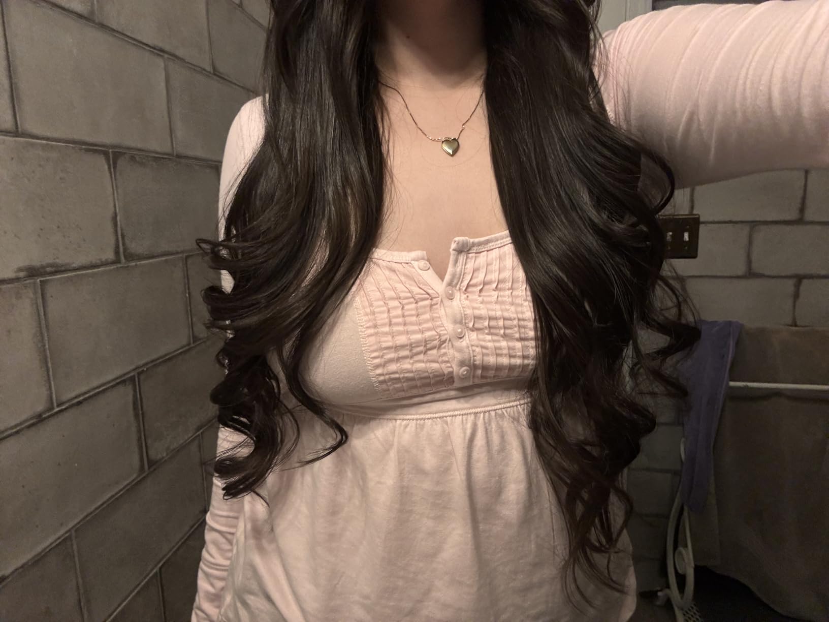 Shark FlexStyle Air Styling & Drying System, Powerful Hair Blow Dryer & Multi-Styler with Auto-Wrap Curlers, Curl-Defining Diffuser, Oval Brush, & Concentrator Attachment, Stone, HD435 customer photo 2