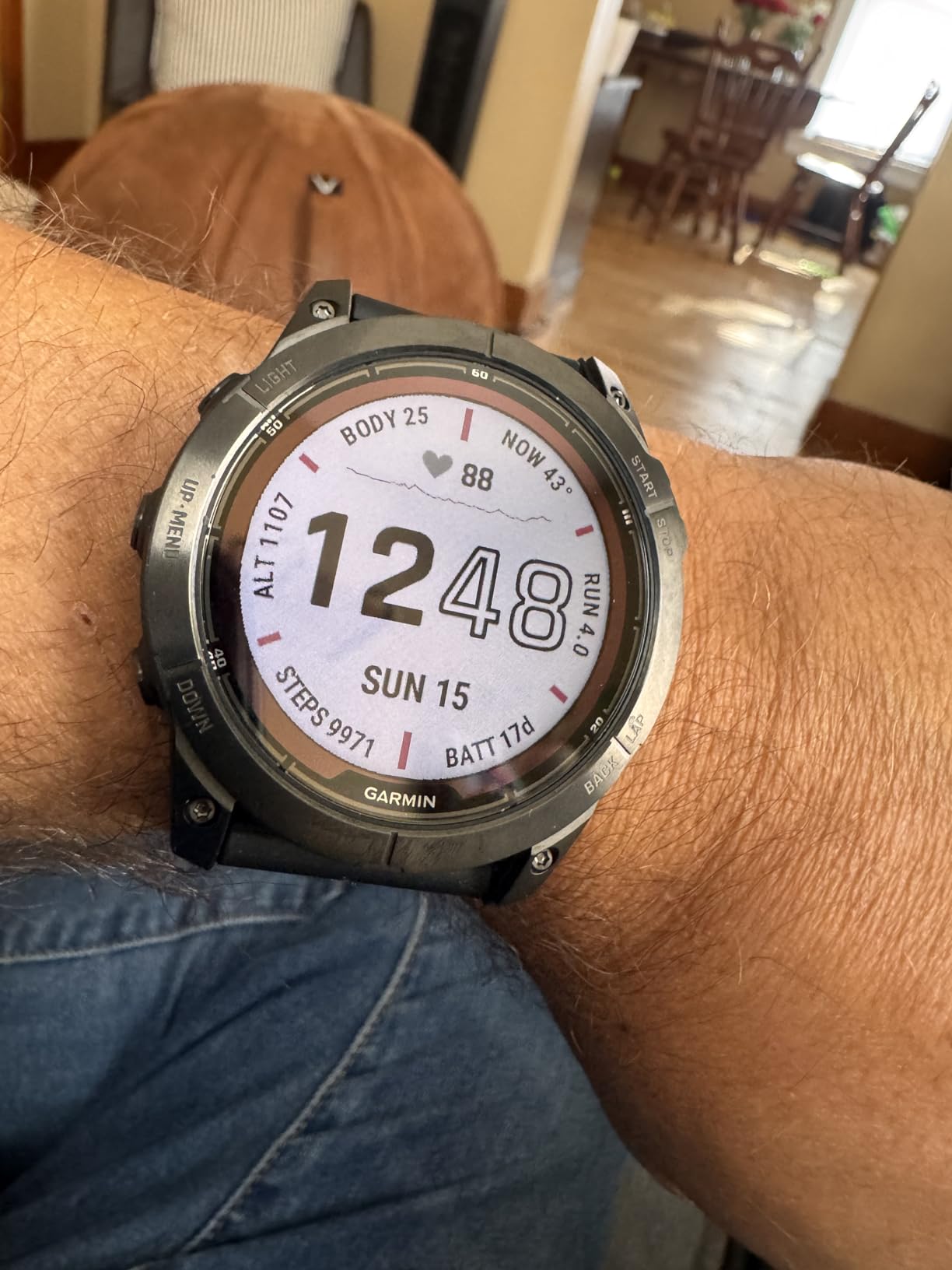 fēnix 7 Pro Sapphire Solar, Multisport GPS Smartwatch, Built-in Flashlight, Solar Charging Capability, Black customer photo 1