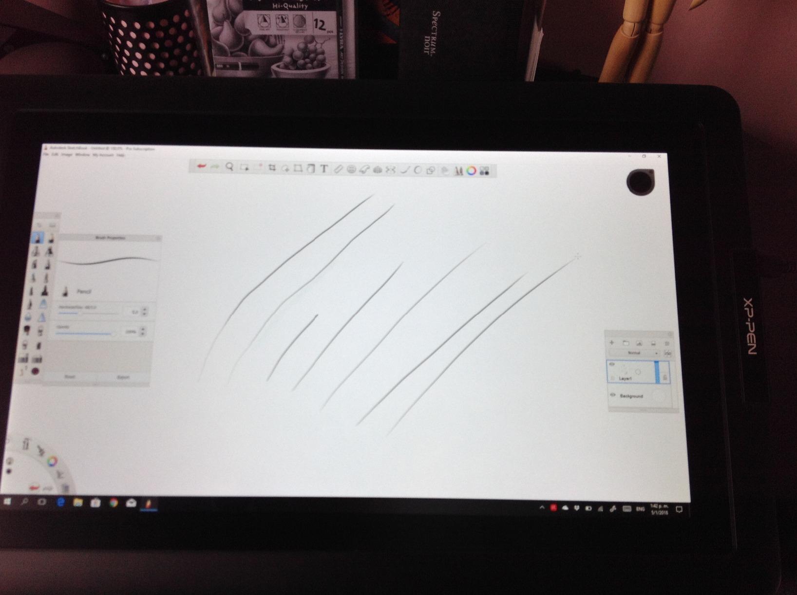 XPPen Artist Pro 16 Gen2 2.5K 16 inch QHD Drawing Tablet with Full Laminated Anti-Glare Screen 16384 Pressure Levels X3 Pro Battery-Free Stylus 159% sRGB Tilt Graphic Drawing Tablet with Mini Keydial customer photo 2