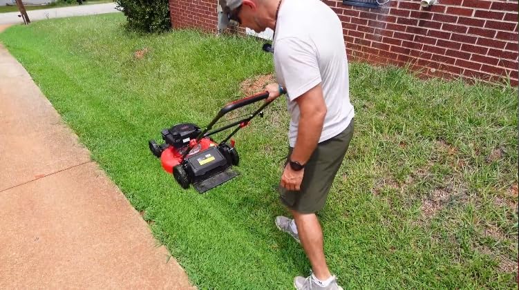 PowerSmart Gas Lawn Mower 21-Inch 144cc OHV Engine 2-in-1 Push Mower with Bagging customer photo 1