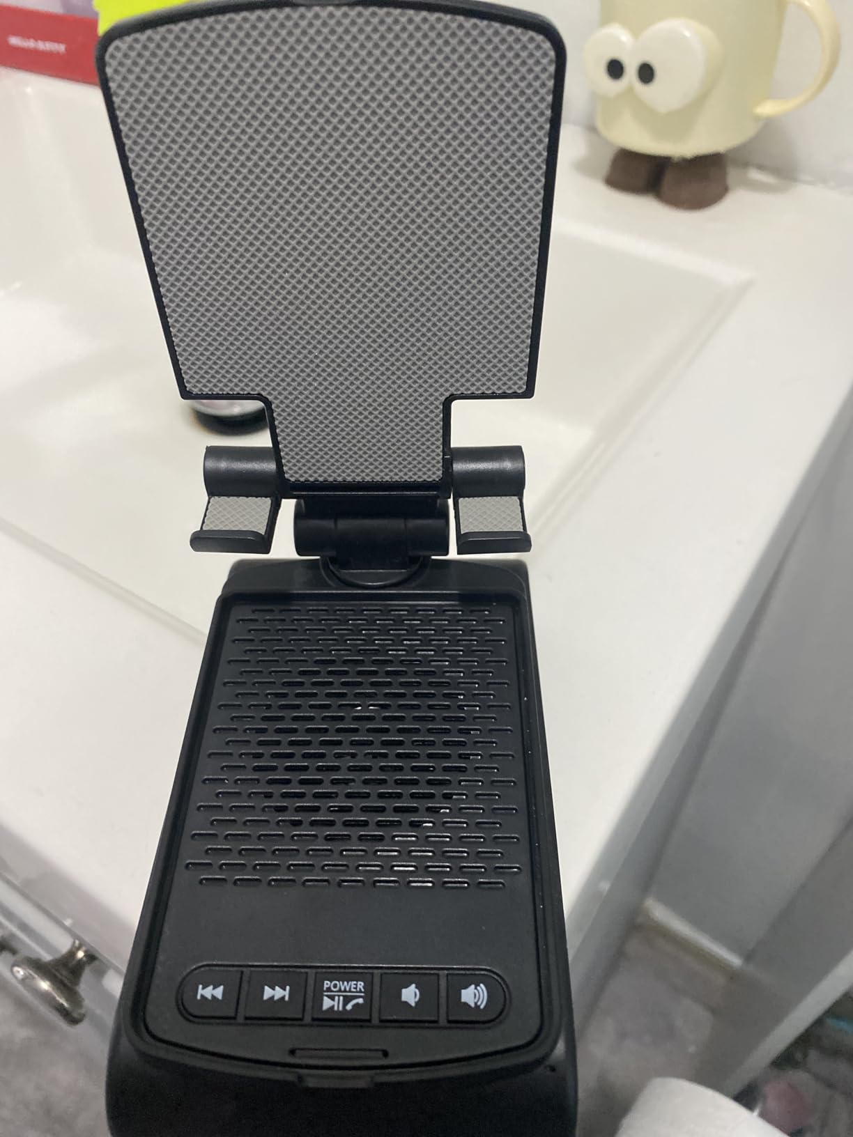 Valentines Day Gifts for Him Men, Cell Phone Stand with Wireless Bluetooth Speaker, Birthday Gifts for Men Unique, Mens Gift for Dad Husband Boyfriend, Cool Gadgets for Mens - Customer Photo 2