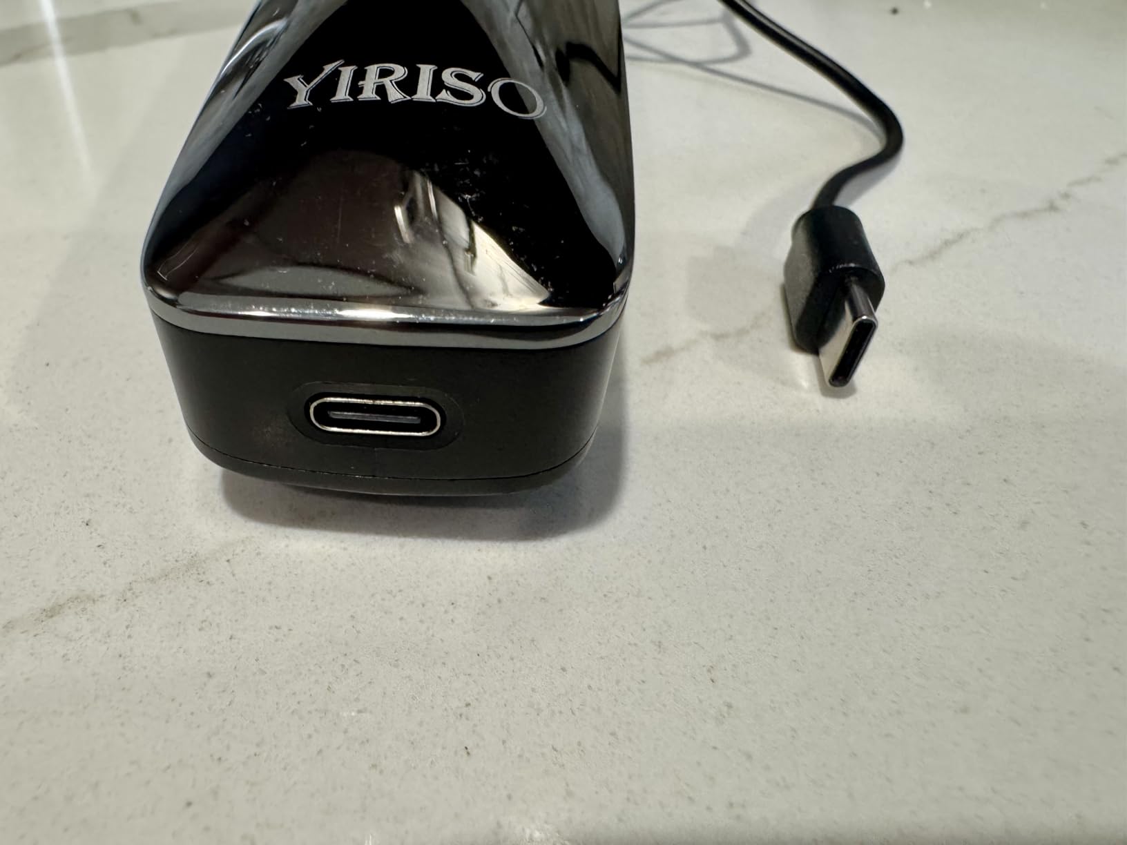 Electric Razor for Men, 90Min Long-Lasting Shaver with 4D Floating Head & LCD Display, Ultra Smooth for Sensitive Skin, IPX6 Waterproof, USB-C Fast Charge, with Travel Case - Ideal Gift customer photo 2