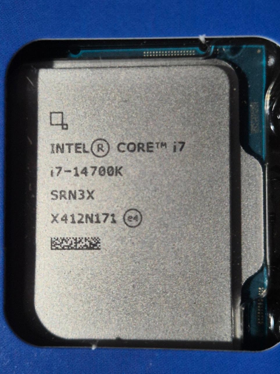 Intel Core i7-14700K Desktop Processor 20 cores (8 P-cores + 12 E-cores) up to 5.6 GHz customer photo 2