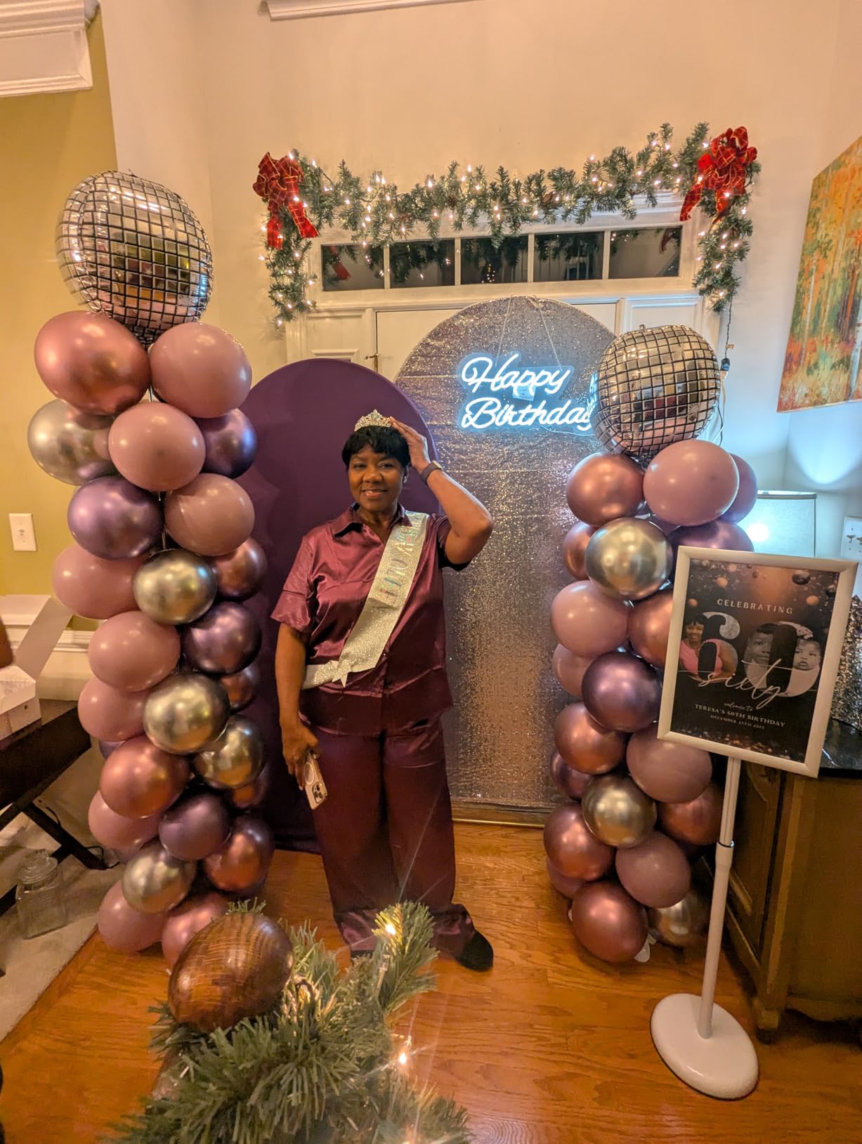 Ekouaer Silk Pajamas for Womens Set 2 Piece Satin Pjs Soft Button Down Sleepwear Wide Leg Long Pants with Pockets Customer Review Ekouaer Silk Pajamas for Womens Set 2 Piece Satin Pjs Soft Button Down Sleepwear Wide Leg Long Pants with Pockets - Customer Photo 1