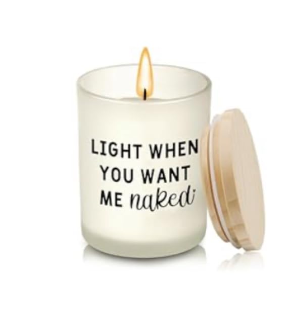 Valentines Day Gifts for Him Boyfriend Husband Men Couples Gift Ideas, I Love You Gift for Him, Naughty Anniversary Birthday Gifts for Boyfriend, Funny Romantic Present for Husband Men, Candles - Customer Photo 1