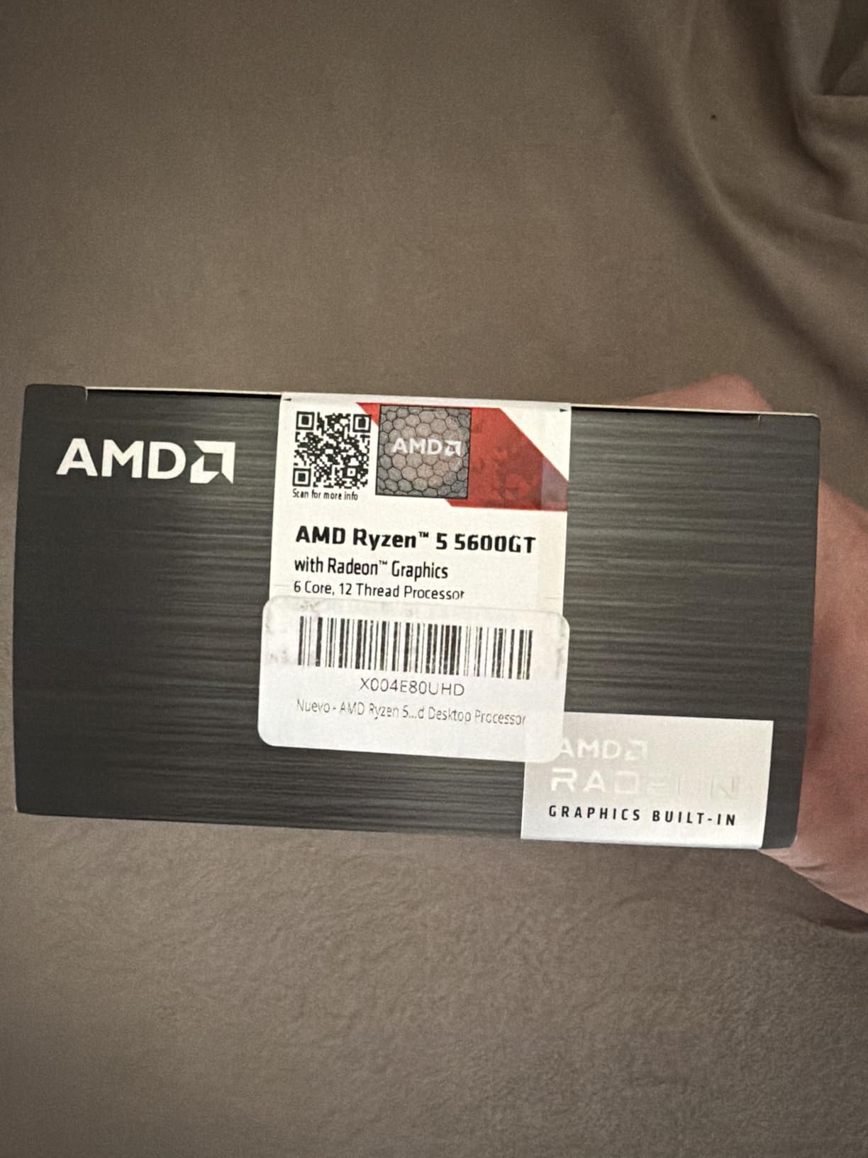 AMD Ryzen 5 5600GT 6-Core, 12-Thread Desktop Processor customer photo 2