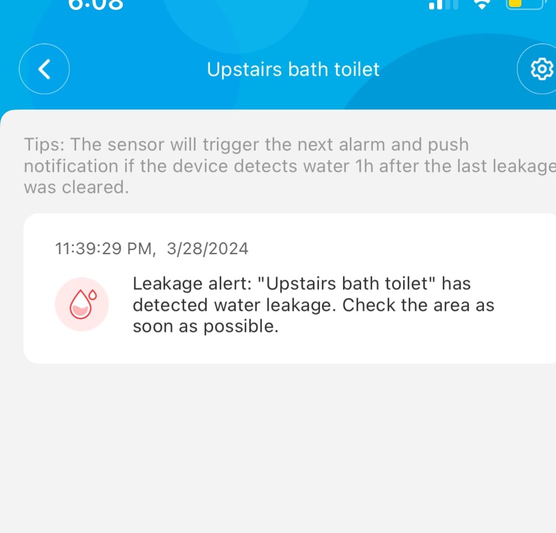 GoveeLife Premium Smart Water Leak Detector 2 with 1968ft Ultra-Long Range, WiFi Water Sensor with SMS/Email/APP Push and Sound Alarm, 5-Year Battery Life, Suitable for Home, Basement, Kitchen, 3 Pack customer photo 2