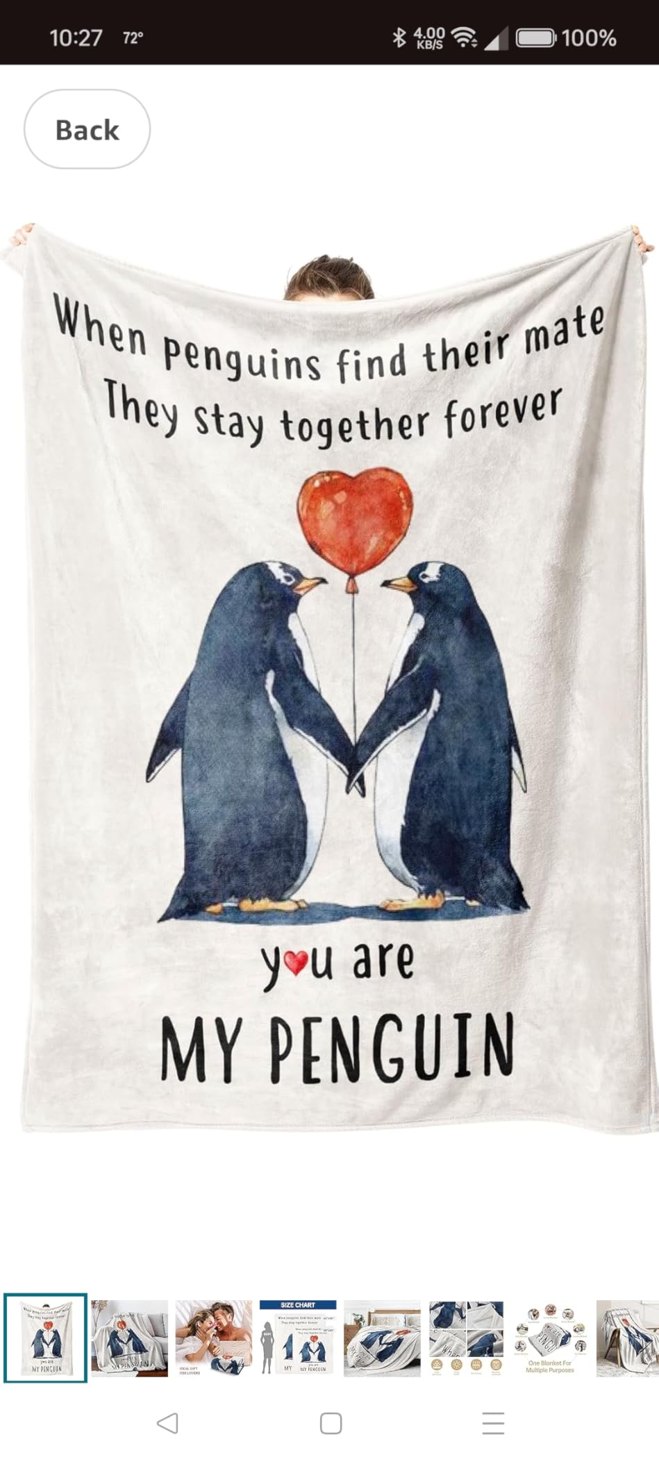 SteadStyle Valentines Day Gifts for Her Him Boyfriend Girlfriend, Wedding Anniversary Blanket, Romantic I Love You Birthday Gifts for Women Men, Wedding Gift for Wife Husband Couple 60'' x 50'' - Customer Photo 2