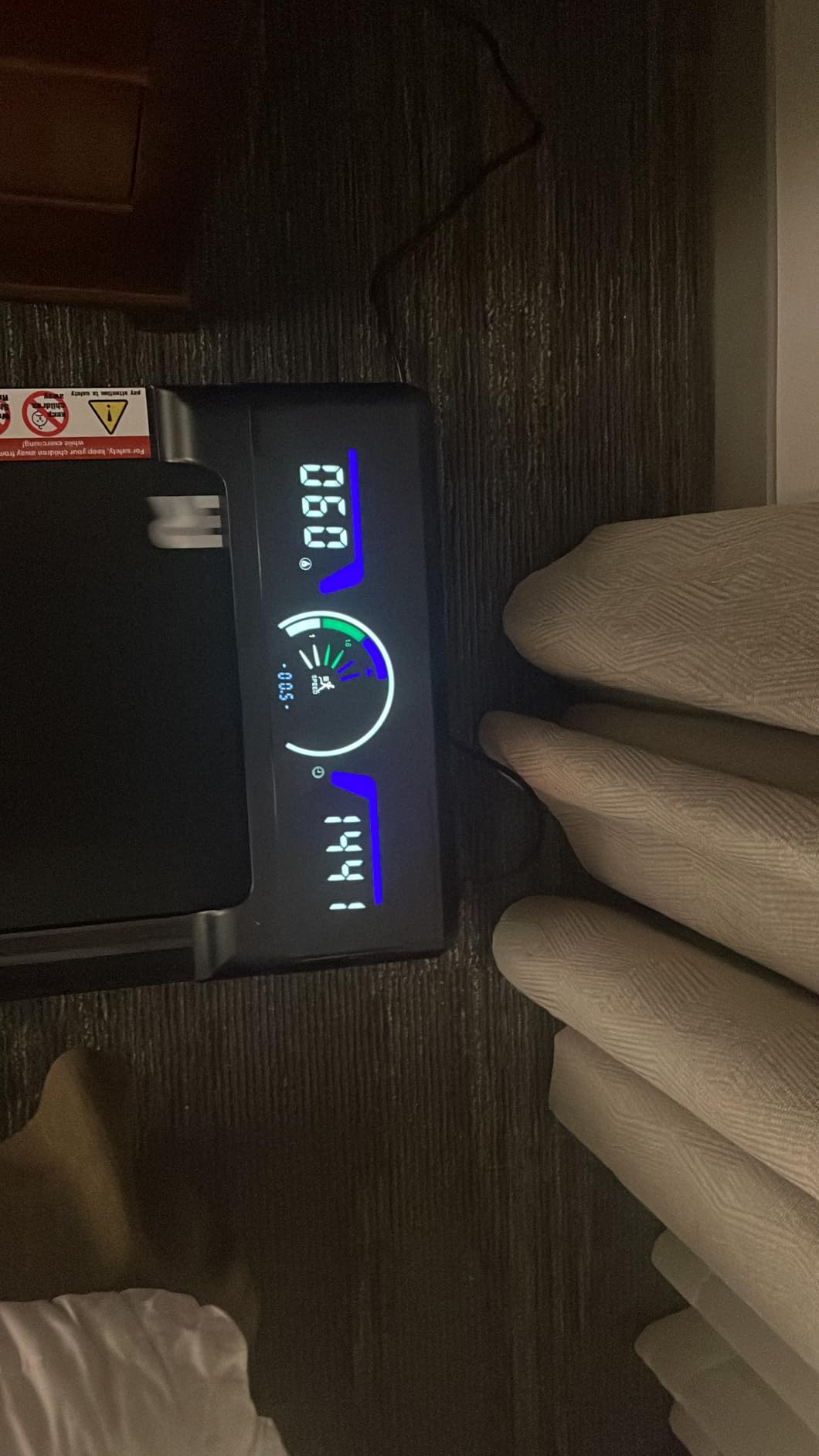 Walking Pad Treadmill with 12% 9-Level Auto Incline, 450 lbs Capacity RGB LED Screen, Bluetooth Speaker Under Desk Treadmill, Compact Treadmills for Home Hiking customer photo 1