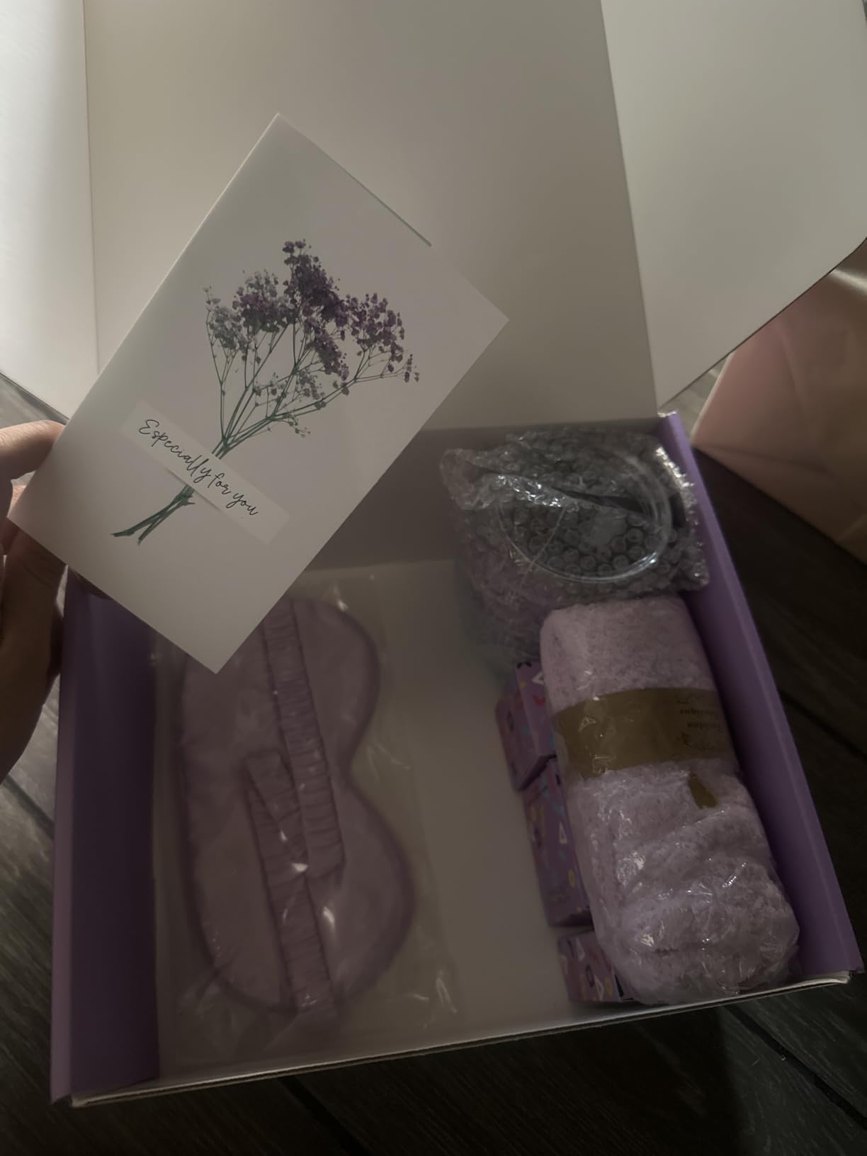 Valentines Day Gifts for Her Women Daughter Girlfriend Wife, Self Care Gift Get Well Relaxing Spa Galentines Day Gift Basket Set - Customer Photo 1