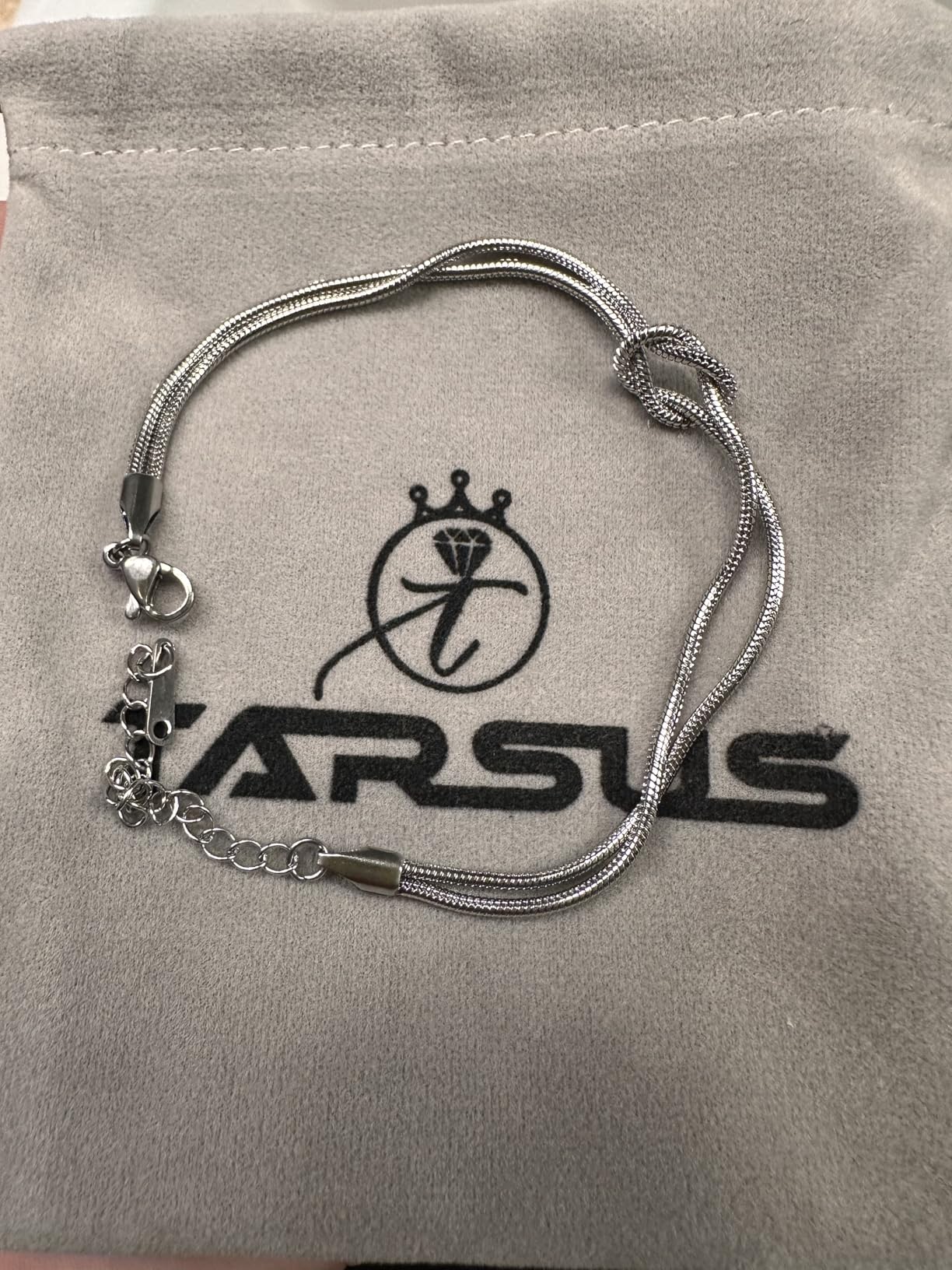 Tarsus Love Knot Friendship Bracelets, Best Friend Galentines Valentines Birthday Mothers Day Christmas Jewelry Friendship Gifts for Women Bff Bestie - Customer Photo 2